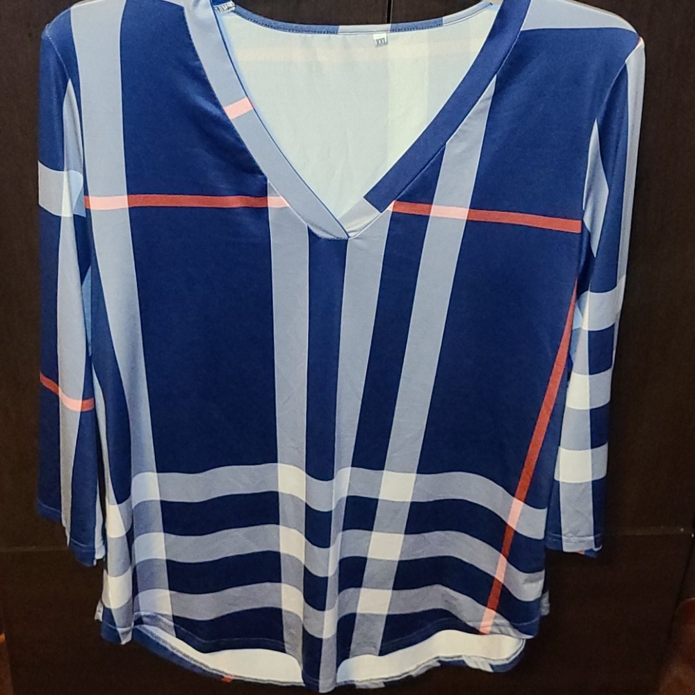 Sexy silky stretchy plaid